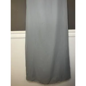 Jim Hjelm Occasions Dress Womens 8 Blue Chiffon Strapless Ruched Maxi Formal thumbnail 7