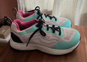 KEEN Utility Sparta II Alloy Toe Work‎ Shoes Sneakers Teal Blue Pink Women's 7 thumbnail 1