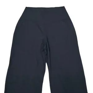 Athleta Womens Black Wide Leg High Rise Pants Trousers Size M thumbnail 2