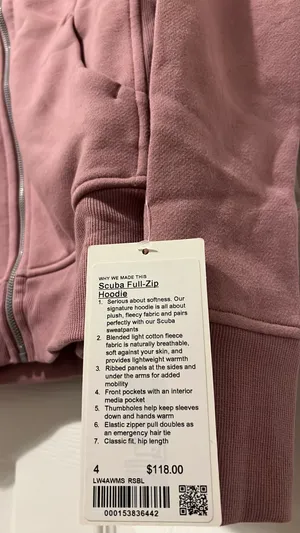 Lululemon Full-Zip Scuba Hoodie thumbnail 3