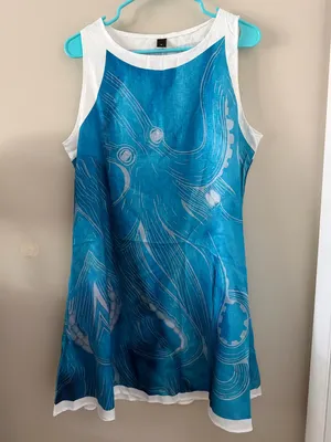 🐙👗 Women’s Boho Octopus Print Tank Dress – NEW! 👗🐙 thumbnail 5