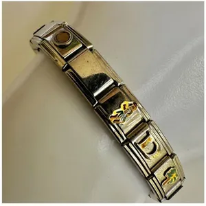 LinQ stainless steel link bracelet Silver thumbnail 3