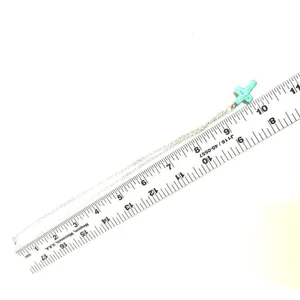 Howlite cross pendant necklace thumbnail 4