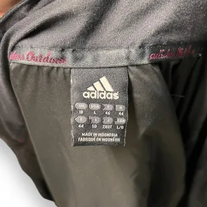 Adidas Womens Windbreaker Weatherproof Jacket Fleece Lined Large thumbnail 4