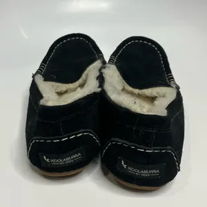 Koolaburra‎ black shearling lined slippers size 7 thumbnail 4