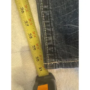 Miss Me Jeans, Women's Size 26, Blue, Denim, Gems Back Pocket, Flared thumbnail 11
