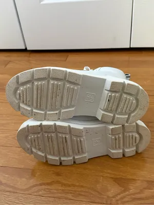 Dr. Martens Combs Boots in White thumbnail 7