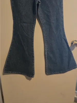 Rave 4 Real Deep Blue Flare Jeans Size 6 thumbnail 6