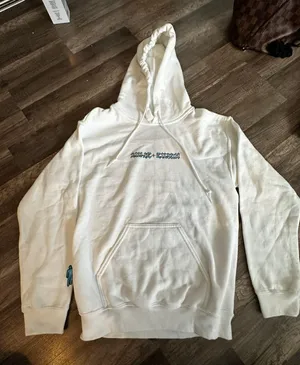 Billie Eilish White Hoodie Sweatshirt  thumbnail 1