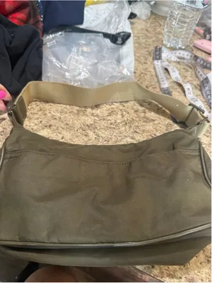 Women's Axcess Shoulder Bag One Size Olive Beige thumbnail 13