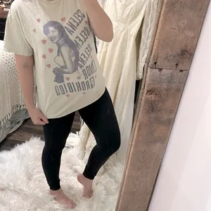 Junk Food Clothing Beige Selena Graphic Tee size medium thumbnail 3