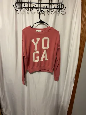 Spiritual Gangster Yoga Malibu Crewneck Pullover Sweater Size Small thumbnail 3