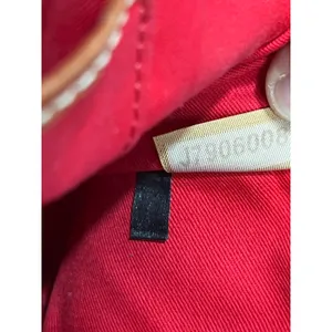 Dooney & Bourke Burgundy Two Tone Leather Zip Zip Satchel thumbnail 10
