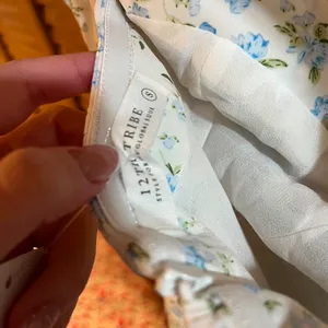 12th Tribe Blue and White Floral Maxi Dress thumbnail 5