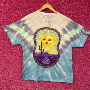 Kansas Carry on Wayward Son Desert Landscape Rock Tie Dye XL thumbnail 1