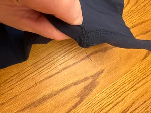 Navy Blue Cropped Leggings thumbnail 6