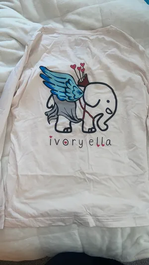 Ivory Ella Long-sleeve Shirt thumbnail 2