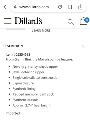 Gianni Bini Mairah Jeweled d'Orsay Stiletto Pumps thumbnail 6