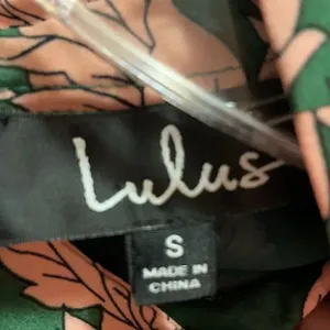 Lulu’s Carriage Tour Pink and Green Floral Print Sleeveless Dress thumbnail 8