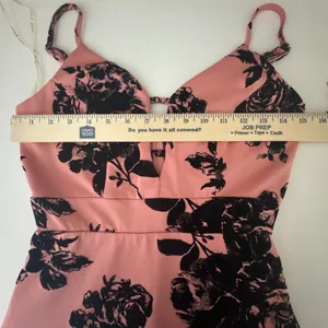 Haute Monde NWT Women Velvet Flocked Floral Cutout Midi Bodycon Dress Whimsigoth Dark Fairy thumbnail 10