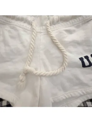 Dreamsickle USA Graphic White Athletic Shorts small thumbnail 3
