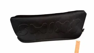 SKIMS Black Neoprene Logo Pouch thumbnail 1