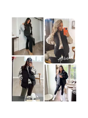 Black Puffer Vest Women Sleeveless Jacket thumbnail 2