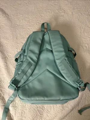 Pragari Mint Green Backpack with Emoji Charm thumbnail 3