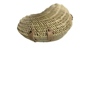 Haute Hippie Women's‎ Natural Shell Tote with Beaded Handle thumbnail 6