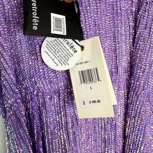 Retrofête Jill Sequin Minidress in Iridescent Size Large NWT thumbnail 10