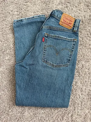 Levi’s 501 Denim High-Rise Cropped Jeans thumbnail 6