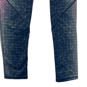 Nike Pro Women's Leggings‎ Dri Fit Compression Graphic Workout Pink Black Medium thumbnail 6