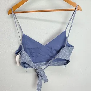 Re-named Polka-dot Skirt & Blue Cropped Top Set Size S‎ thumbnail 6