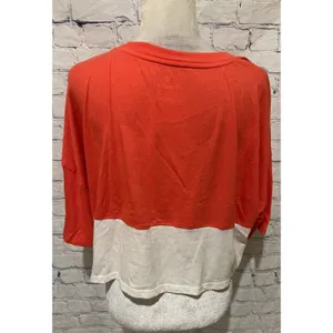 Fanatics Branded Women's Red/White Philadelphia Phillies Crop Tee Large thumbnail 4