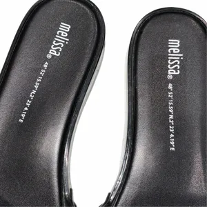 Melissa Black Platform Jelly Slides Sandals Shoes 9 thumbnail 7