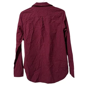 Old Navy Women Size Medium‎ Long Sleeve Button Down The Classic Shirt Cotton thumbnail 2