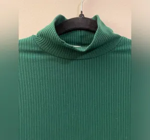 NWT Maya Knit Mock Neck Mini Dress in Emerald - S thumbnail 5