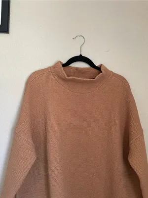 Calia by Carrie Underwood Cloud Mock Neck Pullover Size 1X Golden Taffy Extended thumbnail 8