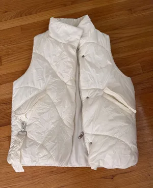 Puffer vest White thumbnail 1