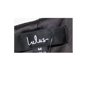 NWT Lulu's Molinetto Navy Blue Lace Ruffled Tiered Maxi Dress Size M thumbnail 11