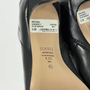 Schutz Size-5.5B Mikki Black Nappa Leather Pointed Toe Stiletto Ankle Boots thumbnail 3