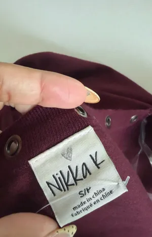 shirt burgundy Red thumbnail 2