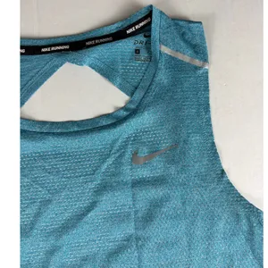Nike Dri-Fit Running Tank Top - Women's Size S Blue thumbnail 2