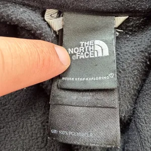 The North Face Womens Black TKA 100 Polartec Quarter Zip Fleece Pullover Size M thumbnail 6