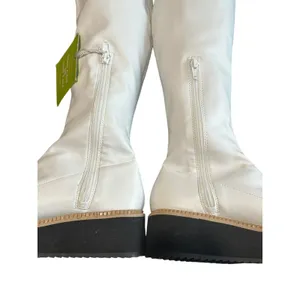 New Gianni Bini Sz‎ 7 Marfisia Platform Over-Knee-Boot White Lightweight #S131-5 thumbnail 6