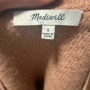 Madewell Jane Waffle Stitch Crew Neck Wool Alpaca Blend Sweater Small. thumbnail 6