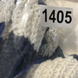 Anthropologie Pilcro Sweater Women's Navy Ivory Stripes‎ Cotton Knit Bell-Sleeve Size XS thumbnail 9