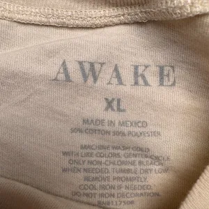 Awake Nashville Country Music Festival Graphic Tee Cream XL Raw Hem Short Sleeve thumbnail 3