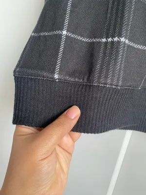 NWOT Honeydew Super Soft 2 Piece Pajama Set Black Plaid Long Sleeve Pant M thumbnail 6