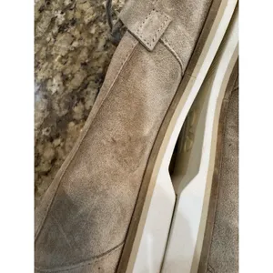 Paul Green Dusty Flats in a soft suede beige Size 5.5 US 8 Loafer Bow thumbnail 7